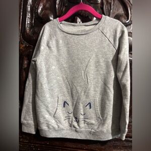 Okie Dokie Heather Gray Sweatshirt